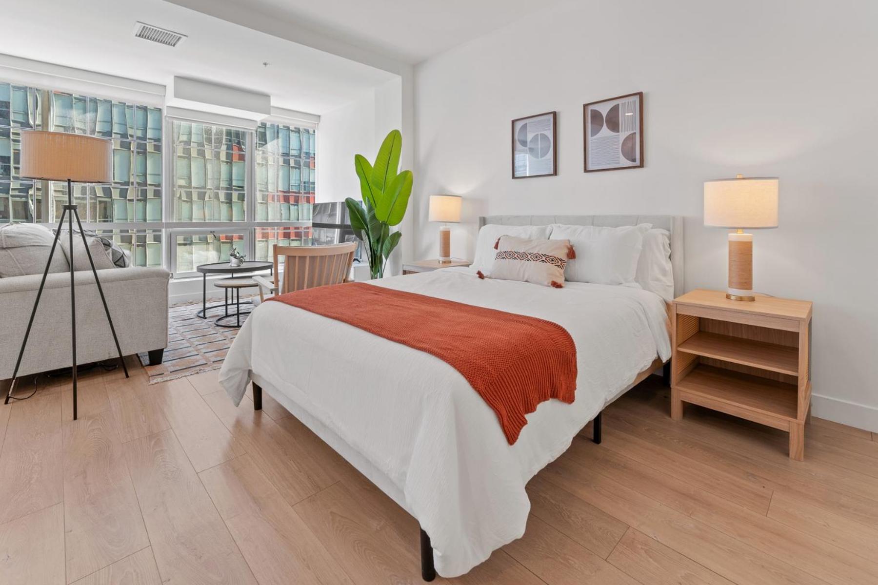 Stylish La Prime Location In Wilshire Blvd Apartamento